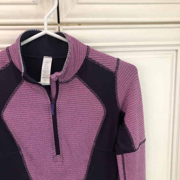 Ivivva girl’s partial zip long sleeve shirt - Picture 4 of 15